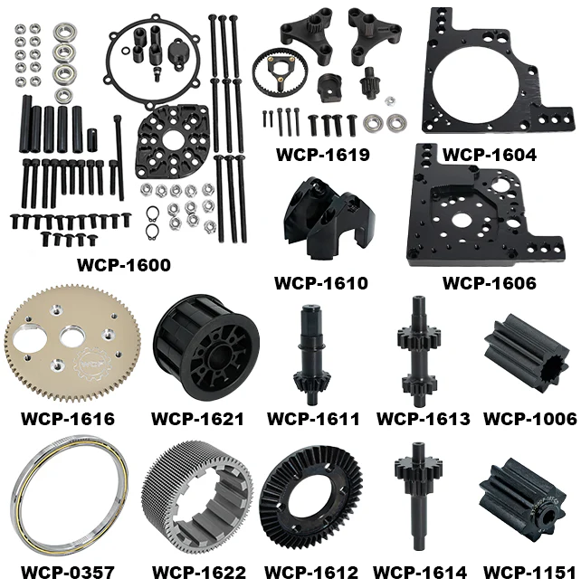 Kit: WCP Swerve X2S (Right-Hand)