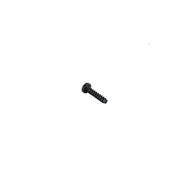 #2-28 x .375" L Thread Forming Screw (Plastic, Black Zinc) (50-Pack)