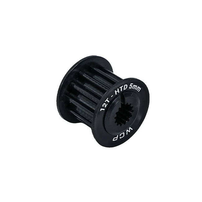12t x 9mm Wide Aluminum Pulley (HTD 5mm, Falcon Bore)