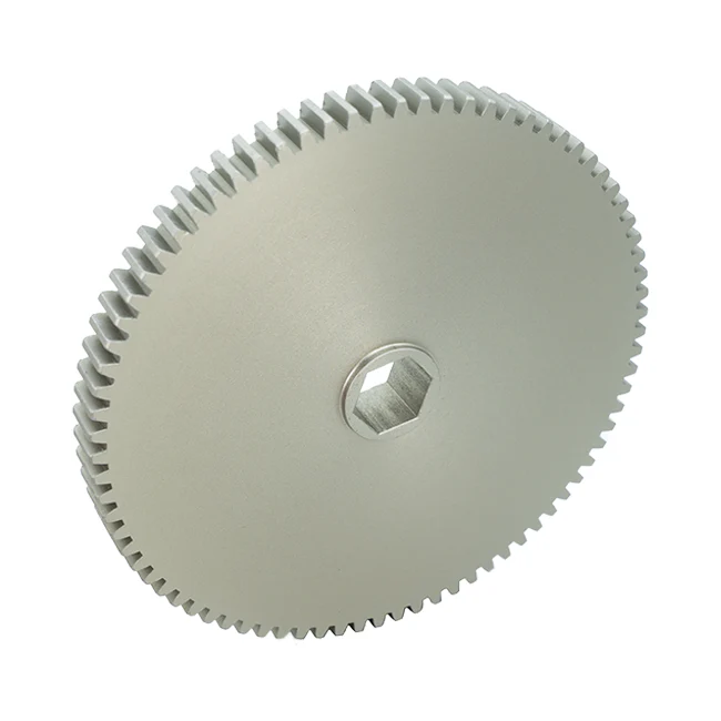 80t Aluminum Spur Gear (20 DP, 1/2" Hex Bore)