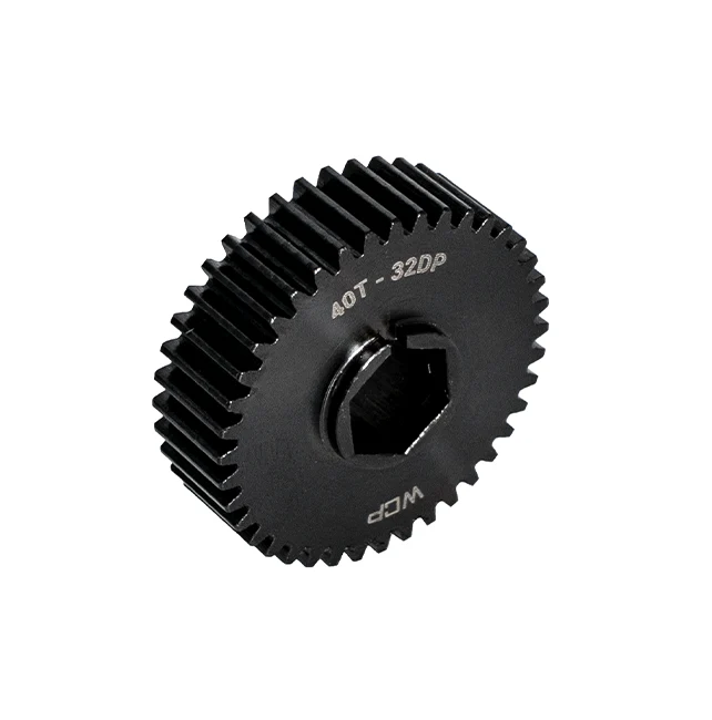 40t Steel Spur Gear (32 DP, 3/8" Hex Bore)