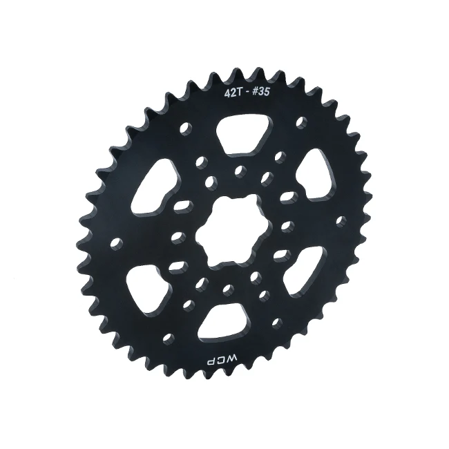 42t Aluminum Plate Sprocket (#35 Chain, SplineXL Bore)