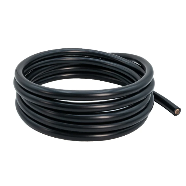4 AWG Silicone Battery Wire (Black, 10ft)