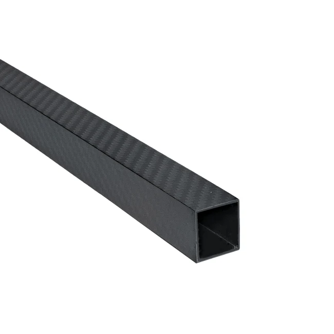 1" x 1" x 1mm Carbon Fiber Tube Stock (47")