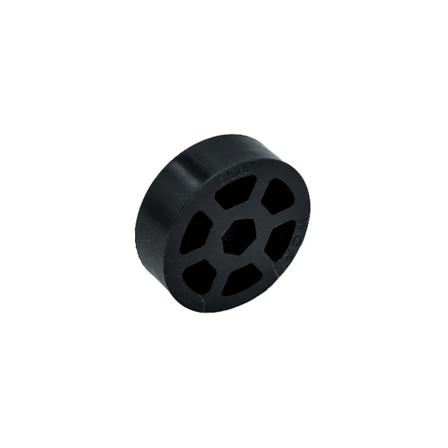 1.625" OD x 1/2" Wide Straight Flex Wheel (1/2" Hex Stretch, 45A)