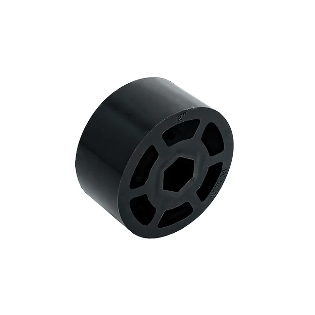 2" OD x 1" Wide Straight Flex Wheel (1/2" Hex, 45A)