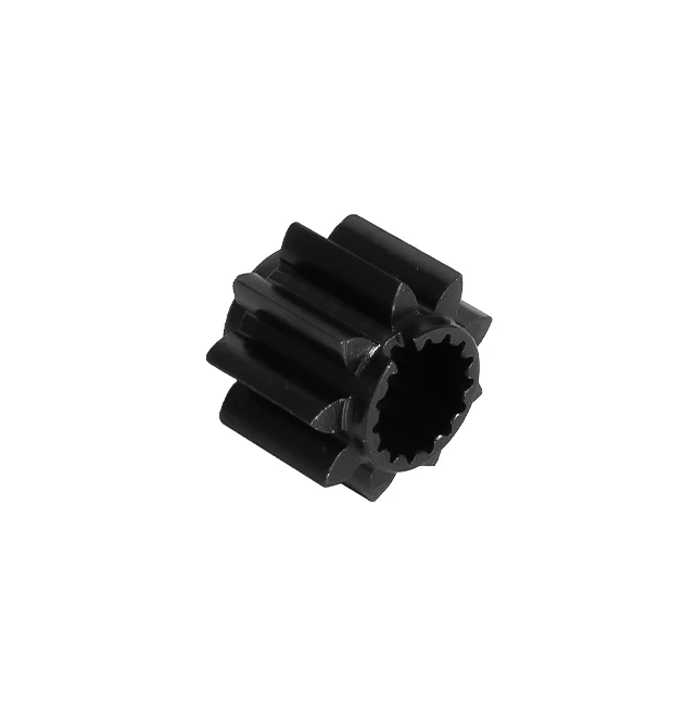 9t 1/2" Wide Steel Spur Gear (20 DP, 10t CD, 8mm SplineXS Bore)