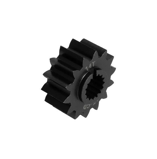 14t 1/2" Wide Steel Spur Gear (20 DP, 16t CD, 8mm SplineXS Bore)