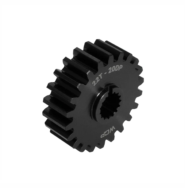 22t 1/2" Wide Steel Spur Gear (20 DP, 8mm SplineXS Bore)