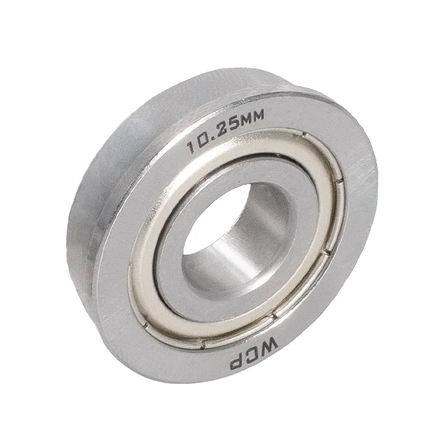 10.25mm (3/8" Rounded Hex) ID x 1.000" OD x 0.281" WD (Flanged Bearing)