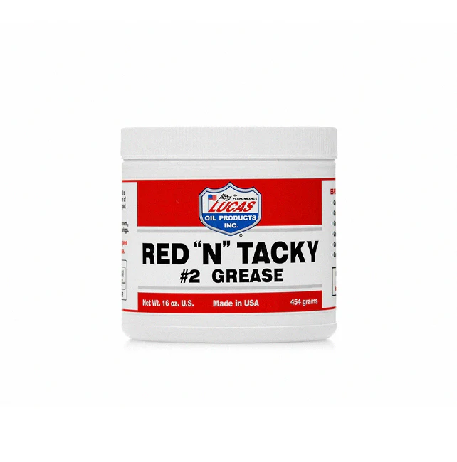 Lucas Grease Red N Tacky Tub (16oz)