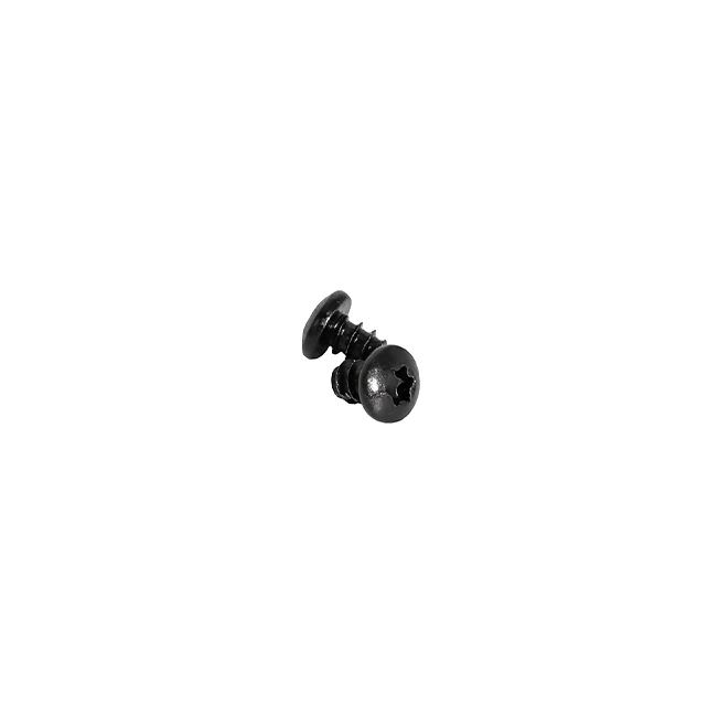 #8-16 x .25" L Thread Forming Screw (Plastic, Black Zinc) (25-Pack)
