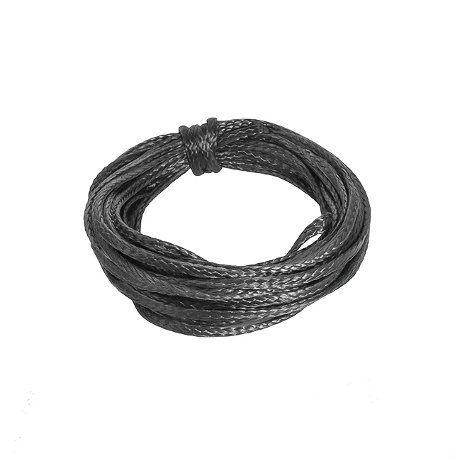 UHMWPE Rope (.090" x 25'ft, Black)